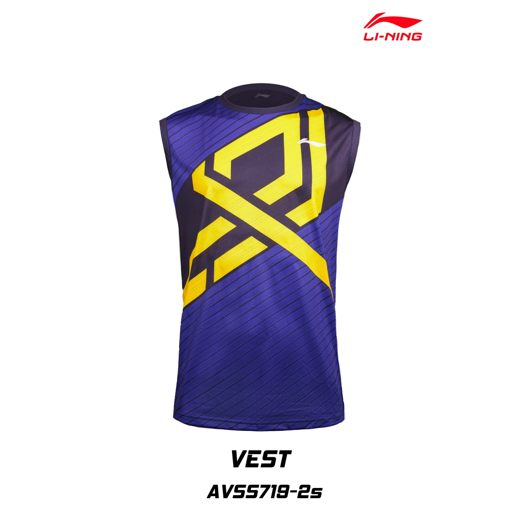 LI-NING เสื้อแบดมินตัน รุ่น AVSS719-2 JONATAN CHRISTIE COLLECTION BADMINTON T-SHIRT