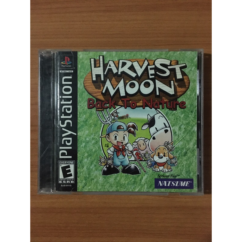 แผ่นแท้ Harvest Moon Back to Nature (PS1)