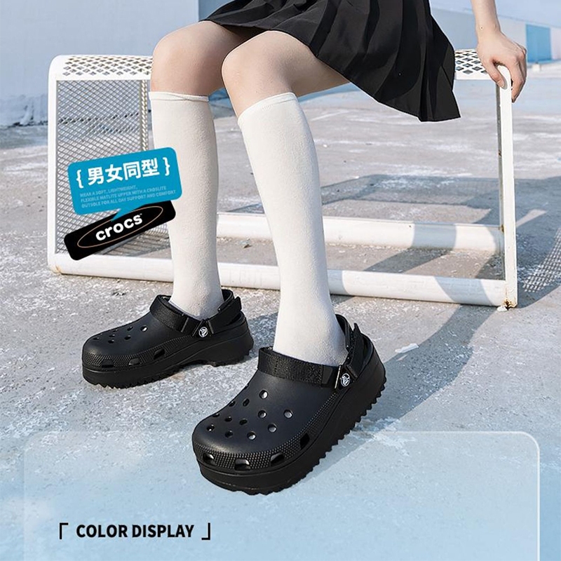 CROCS classic hiker clog แท้ หิ้วนอก ถูกกว่าshop รองเท้าหัวโต รองเท้าแตะ รองเท้าลำลองสำหรับผู้ใหญ่
