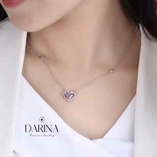 Love is all around Necklace สร้อยคอ Darina Jewelry DRN0038 ✨พร้อมกล่องเครื่องประดับ เขียนการ์ดได้