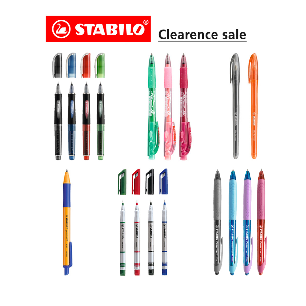[Official Store] ถูกที่สุด STABILO ปากกาลูกลื่น ปากกาเจล จำนวน 1 ด้าม Clearence
