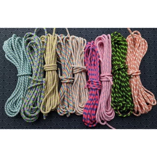 Polyester rope เชือกโพลีเอสเตอร์ ขนาด8มิล 2เมตร เชือก8มิล มีให้เลือกจำนวนมาก