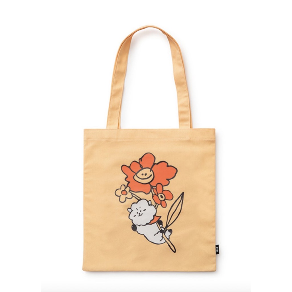 [พร้อมส่ง✅] BT21 Flower Eco Bag RJ