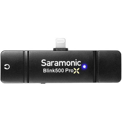 Saramonic Blink 500 ProX RXDi Dual-Channel Digital Wireless Receiver with Lightning Connector (2.4 G