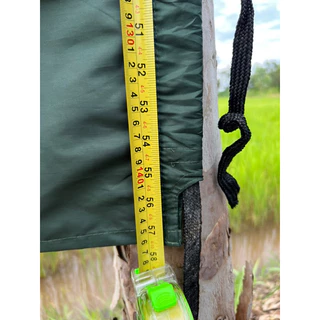 เปลผ้าไนลอนผ้าหนาสองชั้นใหญ่และหนาพิเศษ ขนาด ยาว270cm กว้าง145cm พกพาสะดวกแถมเชือก4 เมตร 2 เส้น