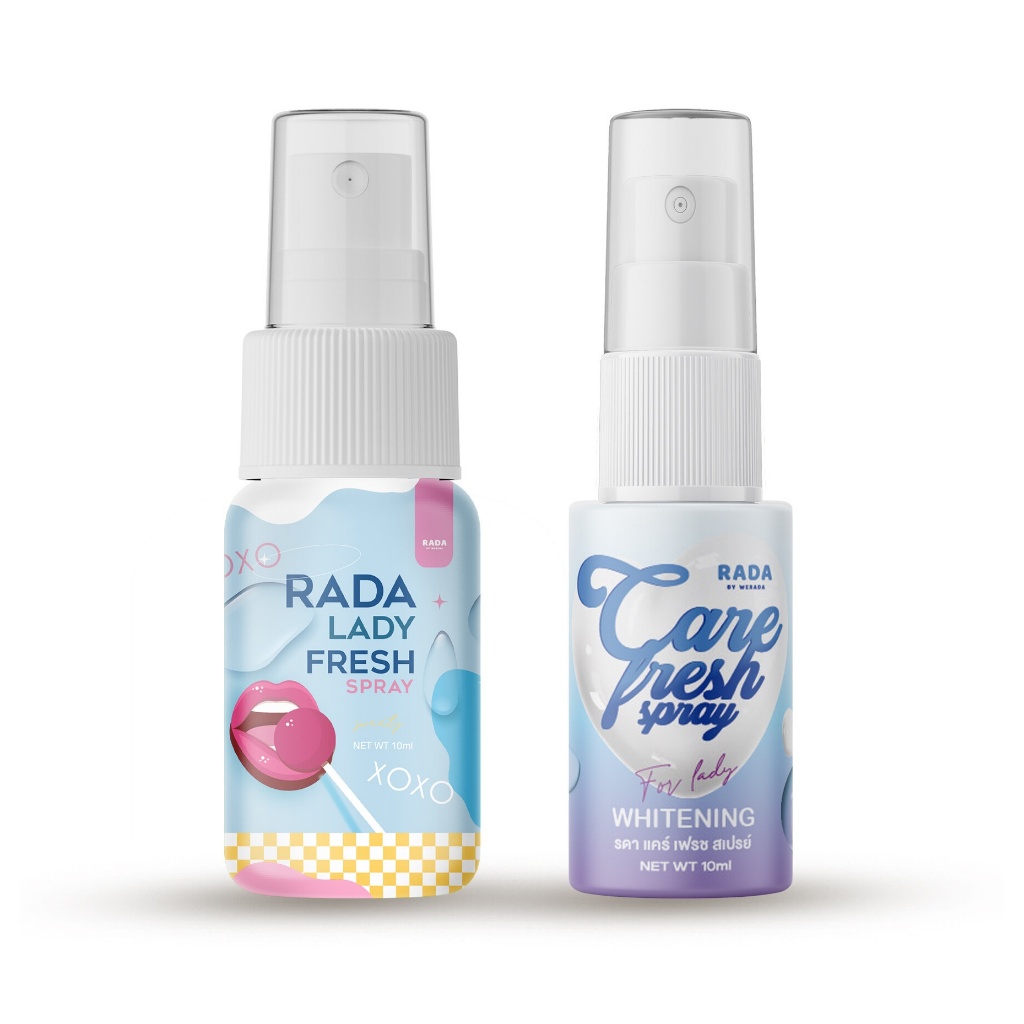 *(1ชิ้น) สเปรย์ฉีดน้องสาว รดา มีให้เลือก 2 สูตร RADA Lady Fresh Spray