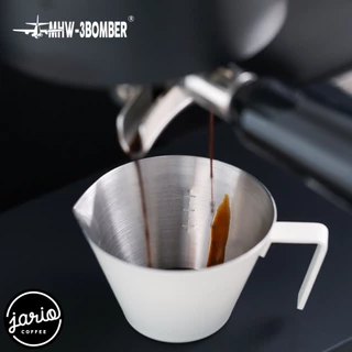 JARIO x MHW-3BOMBER ถ้วยตวงสแตนเลสปากแหลม100ml MHW-3BOMBER Stainless Steel Measuring Cup