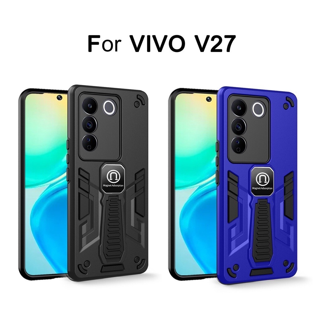 Case Vivo V27 5G /V30/V30E/V30pro เคสกันกระแทก มีขาตั้ง เคสตั้งได้ Shockproof ส่งจากไทย เคสมือถือ วีโว่