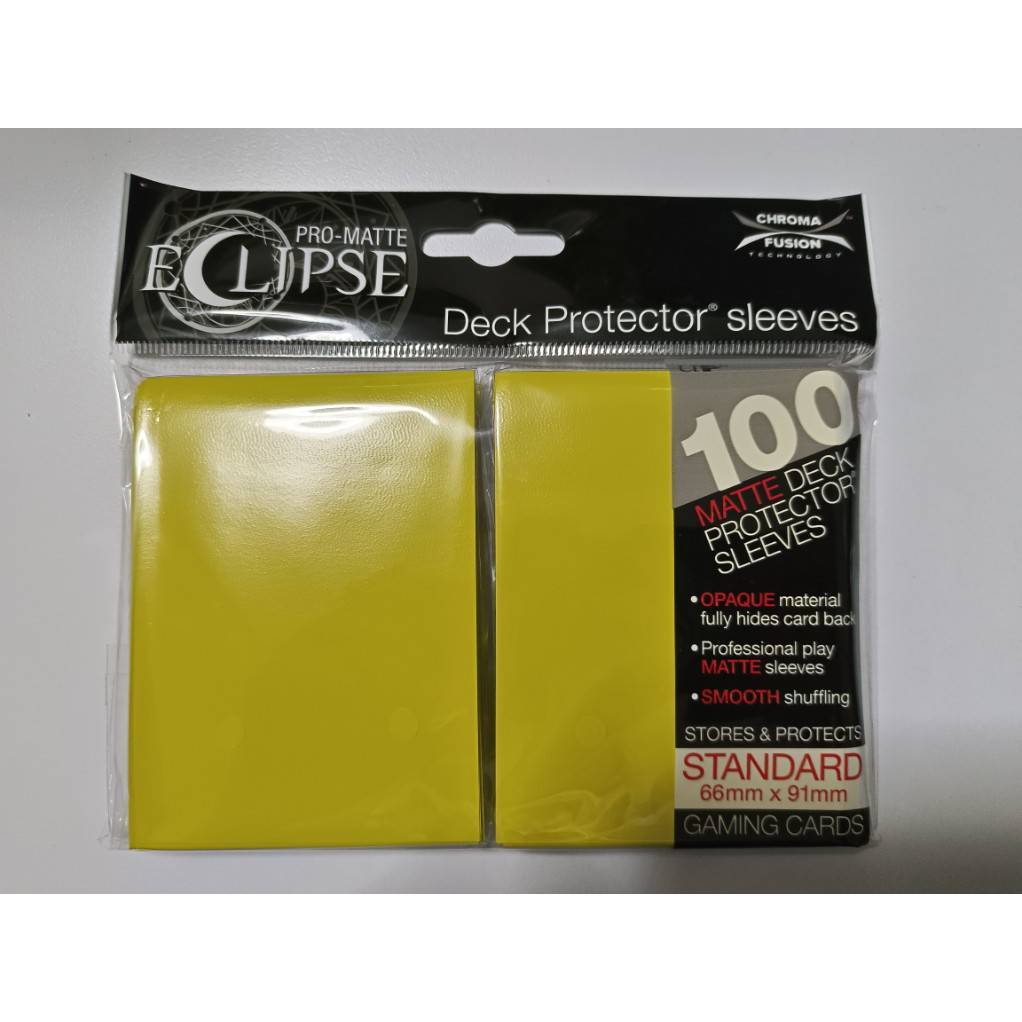 Ultra Pro ซองเนื้อด้านเกรดพรีเมี่ยม ขนาด 66*91mm.(Ultra Pro 100CT,80CT Eclipse Matte)