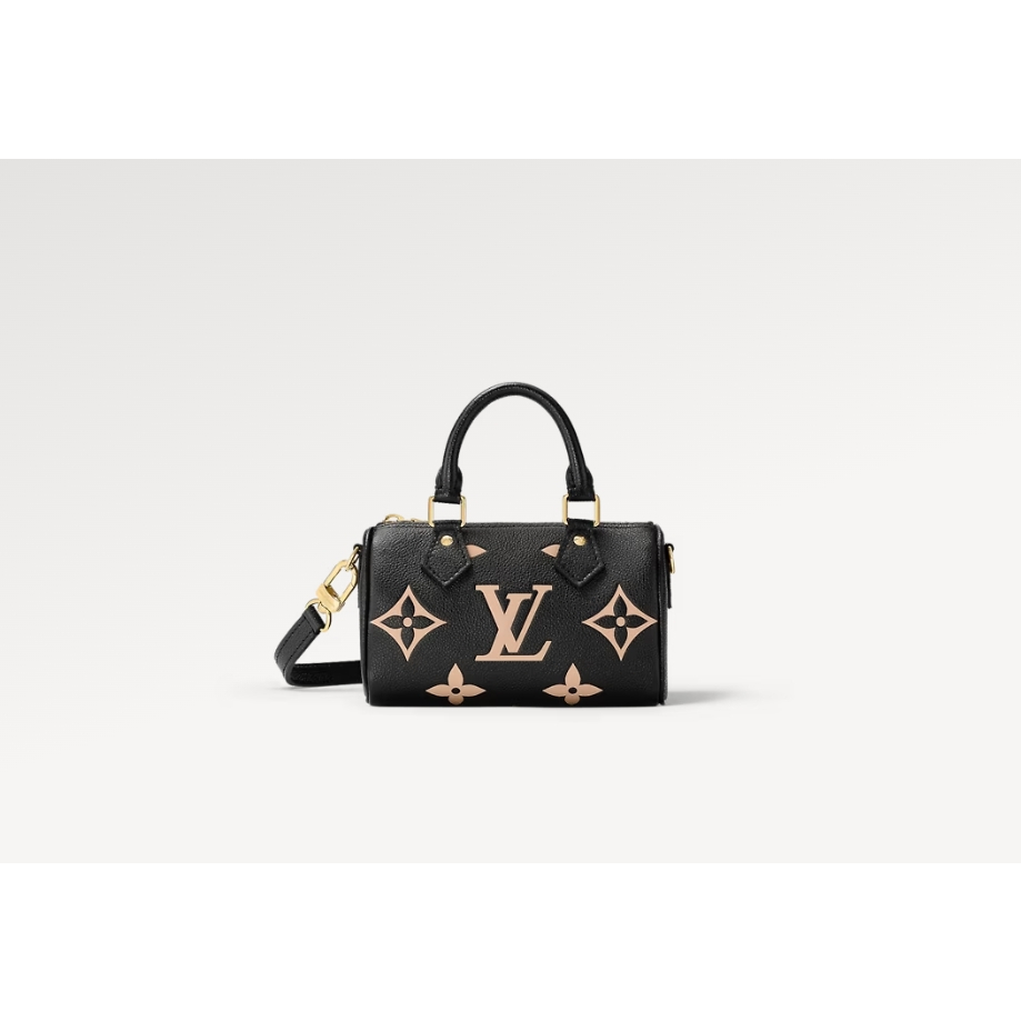 Louis vuitton แท้ กระเป๋าผู้หญิง LV women's bag nano speedy new pillow bag shoulder crossbody bag handbag