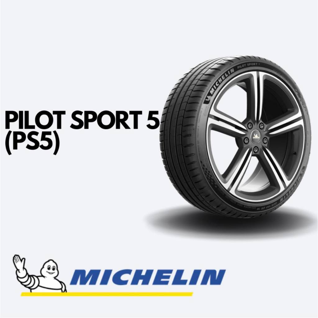 ยางรถยนต์ MICHELIN 215/45 R17 รุ่น PILOT SPORT5 91Y (PS5) (จัดส่งฟรี!!! ทั่วประเทศ)