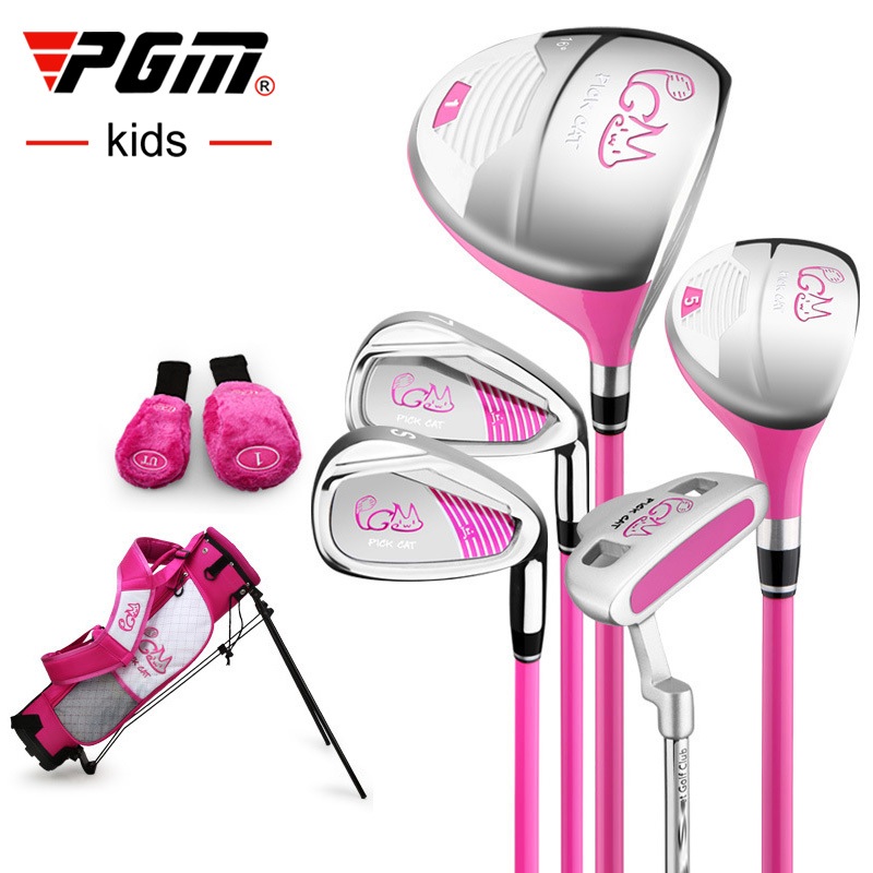 [11GOLF] ชุดเซ็ทไม้กอล์ฟ เด็ก PGM รหัส JRTG007 PICK CAT Series Junior Golf Club Set