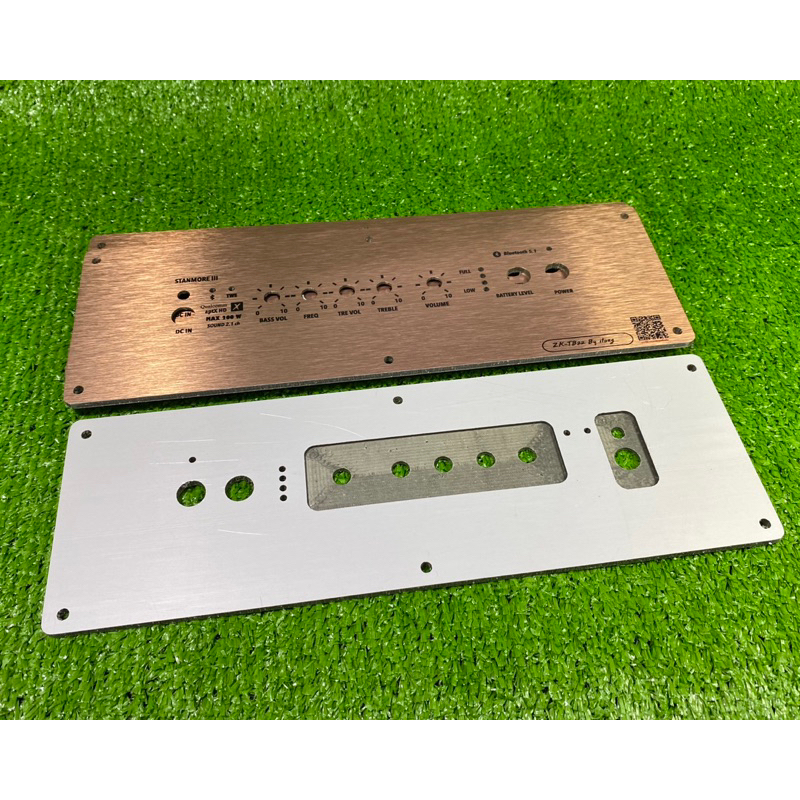 แผ่นเพลท ZK TB22 สีทองแดง