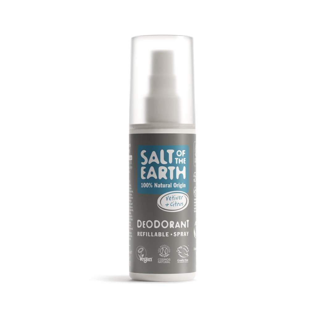 Salt of the Earth Vetiver & Citrus Natural Deodorant Spray 100ml ราคาถูก Shopee Lazada