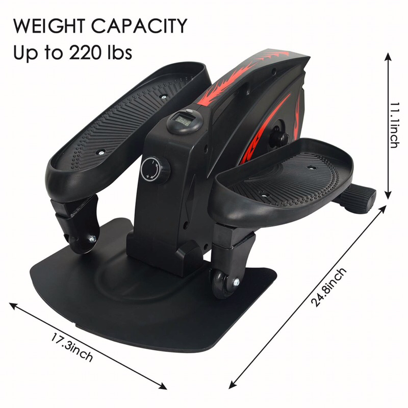 [มือสอง-สภาพดี] Mini Elliptical เครื่องออกกำลังกาย เครื่องเดินวงรี ลู่วิ่ง พร้อมส่ง‼️ แบบพกพา เบิร์น