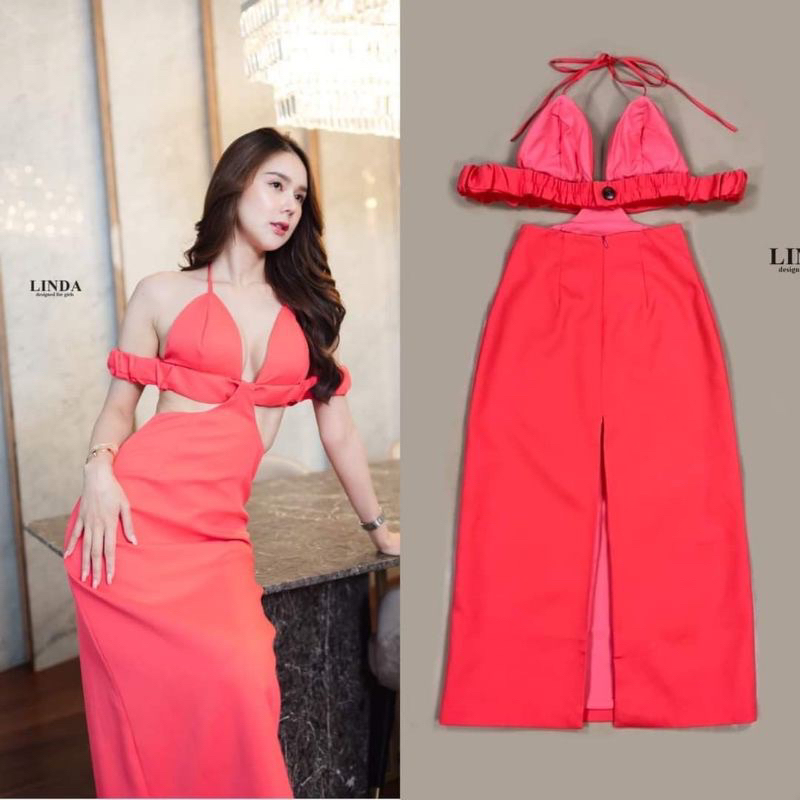 เดรส โชว์หลัง sexy Linda M