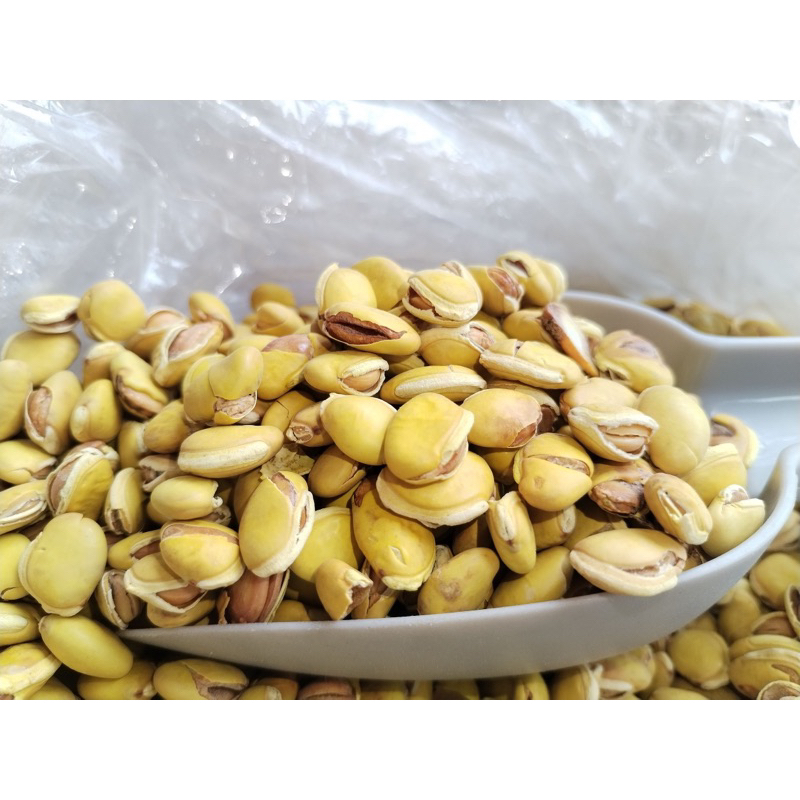 ถั่วแปะหลอคั่ว อร่อย เคี้ยวเพลิน เม็ดใหญ่ๆโตๆมีขนาด500กรัม/1,000กรัม
