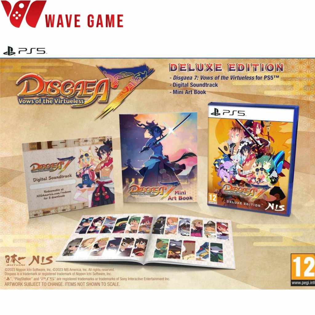 ps5 disgaea 7 : vows of the virtueless deluxe edition ( english zone 2 )