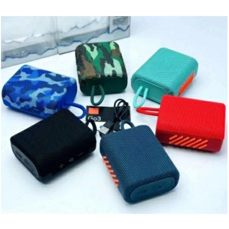 ลำโพงบลูทูธ Go3 Wireless Bluetooth Speaker ลำโพงไร้สายพกพากันน้ำ ลำโพงbluetooth เบสหนัก