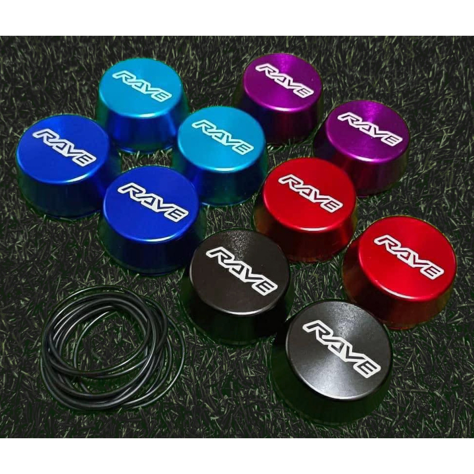 “พร้อมส่ง”ฝาครอบดุมล้อ ฝาครอบดุมล้อแต่ง RAVE คู่หน้า (2ชิ้น) กระบะตัวเตี้ย สำหรับ ISUZU DMAX TFR, CHEVROLET ปี 2001-2019