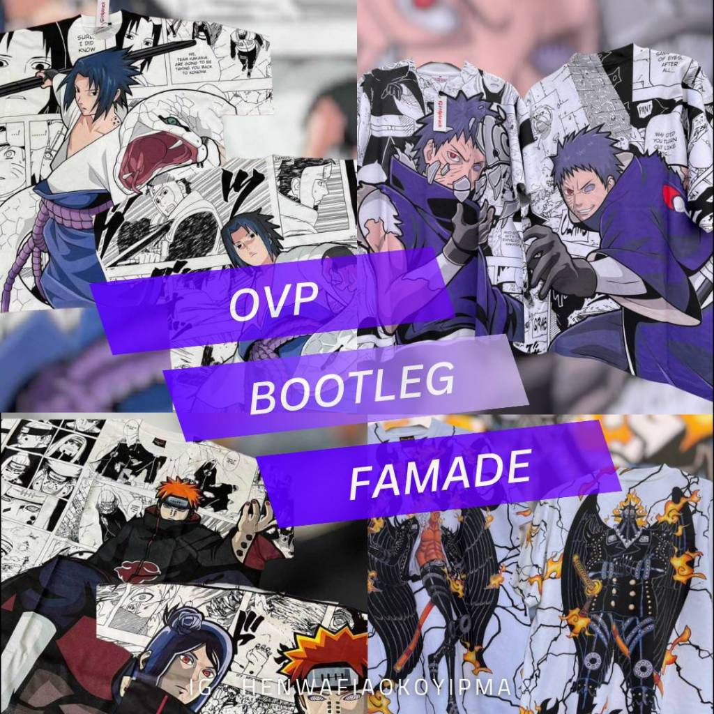 เสื้ออนิเมะ OVP BOOTLEG THAILAND FAMADE HIPTRACK / RUNBOY พร้อมส่ง