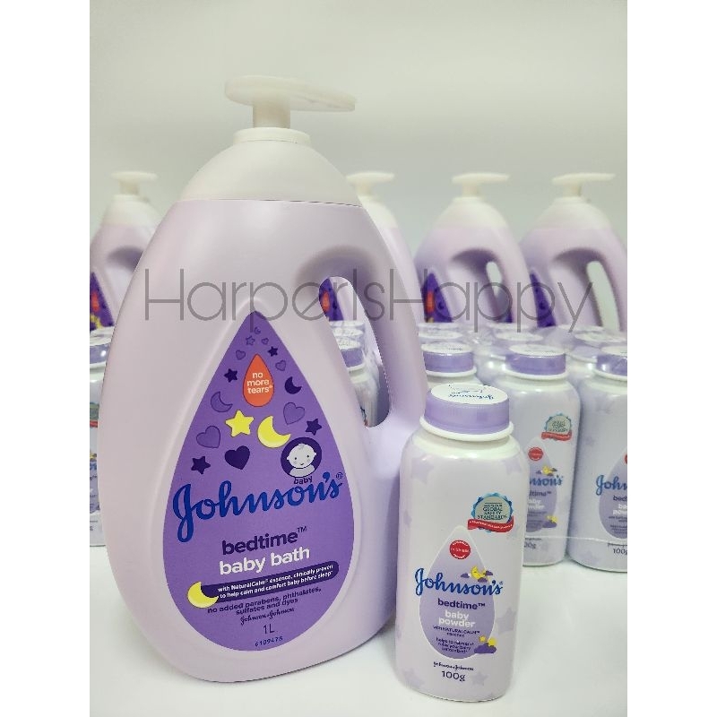 1 แถม 1❗️johnson bedtime baby bath ❗️Free❗️ johnson bedtime baby powder ครีมอาบน้ำ ❗️แถม ❗️แป้งเด็กE