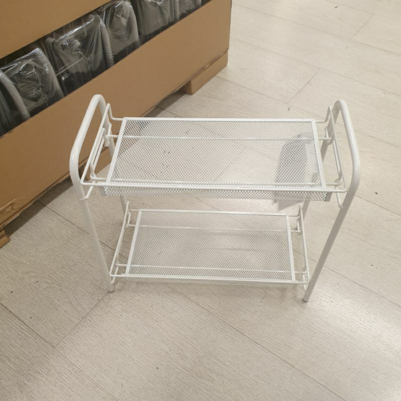 [IKEAแท้] ชั้นวางของ สีขาว กล่อง/ตู้เก็บของ 36x17x33 ซม.