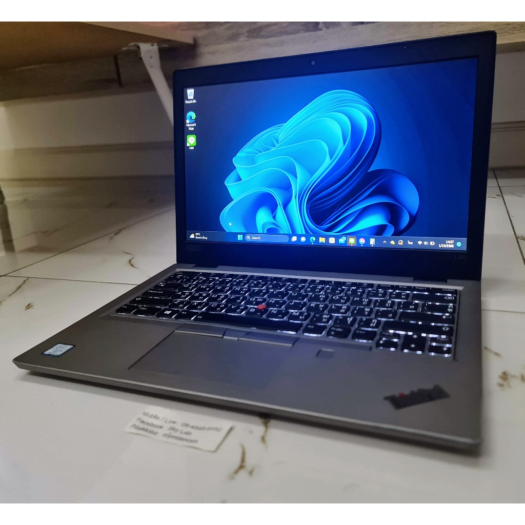 แลก-ขาย Notebook Lenovo Thinkpad L390 Corei5 gen8 4C/8T Ram16 Ssd256 Win11 แท้ ผ่าน Shopee ได้