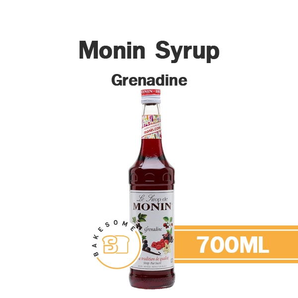 Monin Syrup Grenadine โมนิน ไซรัป เกรนาดีน โมแนง ไซรัป น้ำเชื่อม โมนิน 700ML