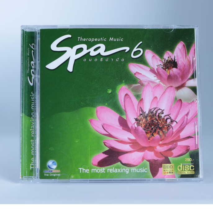 CD เพลงสปา ชุด 6-10#เพลงบรรเลง #เพลงผ่อนคลาย #เหมาะสำหรับการทำสมาธิ #ร้านกาแฟ หนังสือ