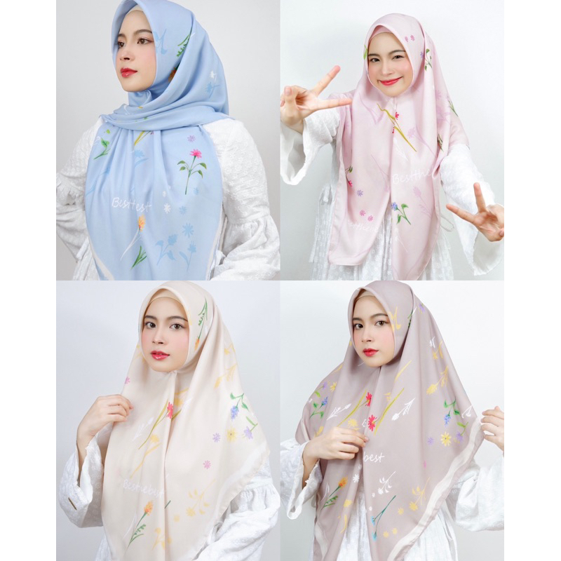 รอบส่งอังคารที่20/05 ⚜️Limitedhijab printedผ้าพิมพ์ลายลิขสิทธิ์เดอะเบส🖌🌈🌷ผ้าจอเจียร์จับทรงง่ายออกแบบเอง
