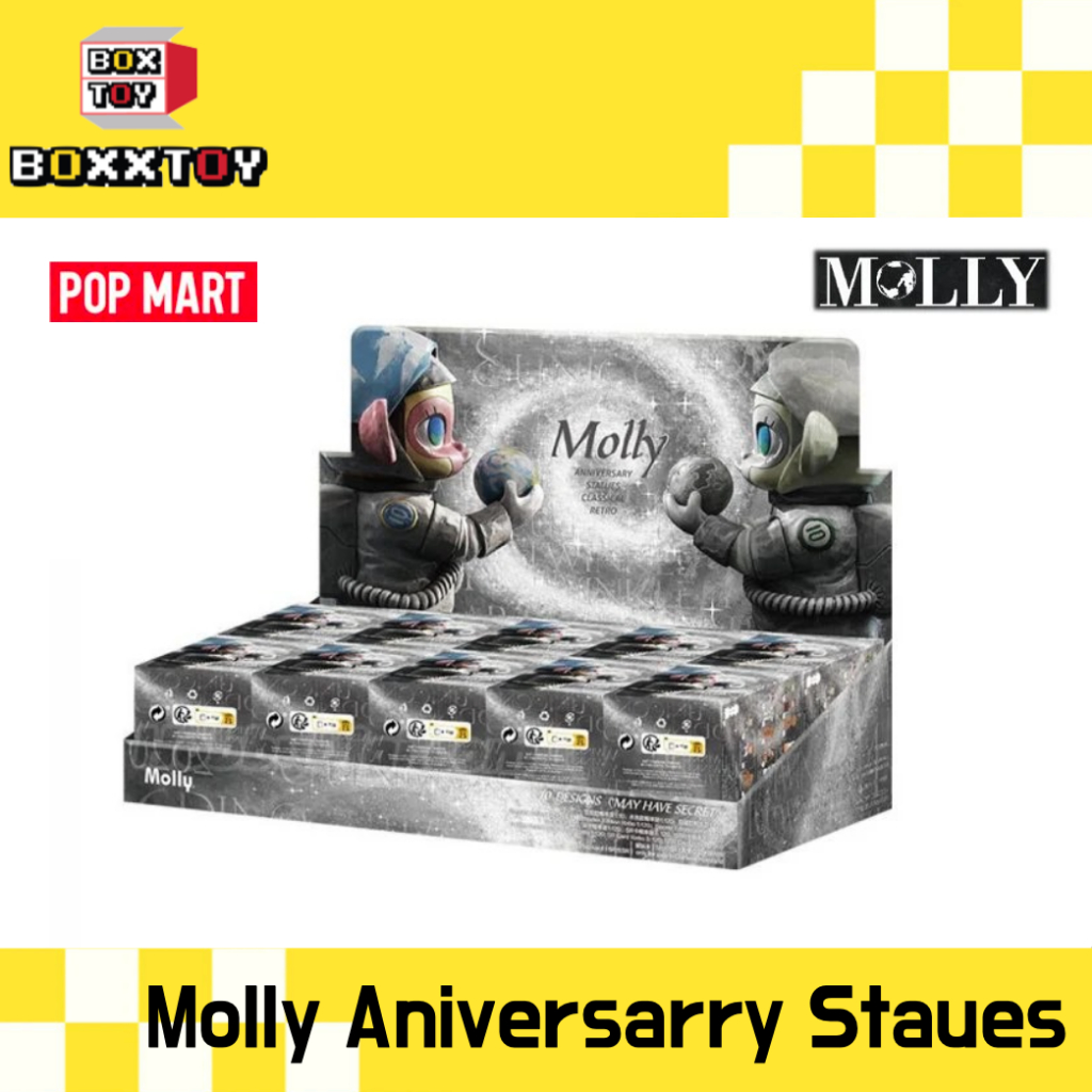 ✨ยกบล๊อก🌈 Molly Aniversarry Staues  🌈 Molly Aniversarry Staues   ✨ ค่าย popmart blind boxs กล่องสุ่ม art toy