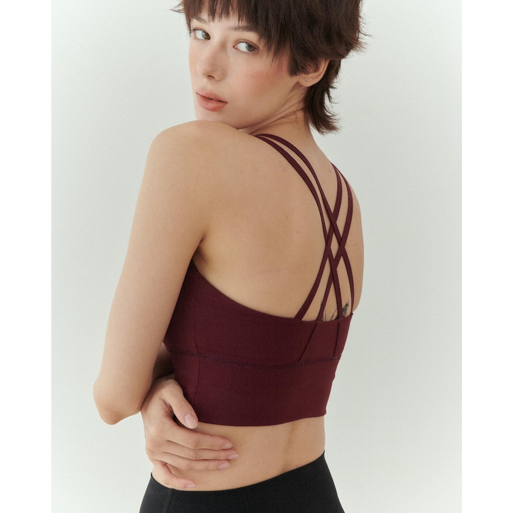 when.we.stretch - Wild Basic Bra บราสำหรับออกกำลังกายกระชับเก็บทรงหน้าอกอย่างดี