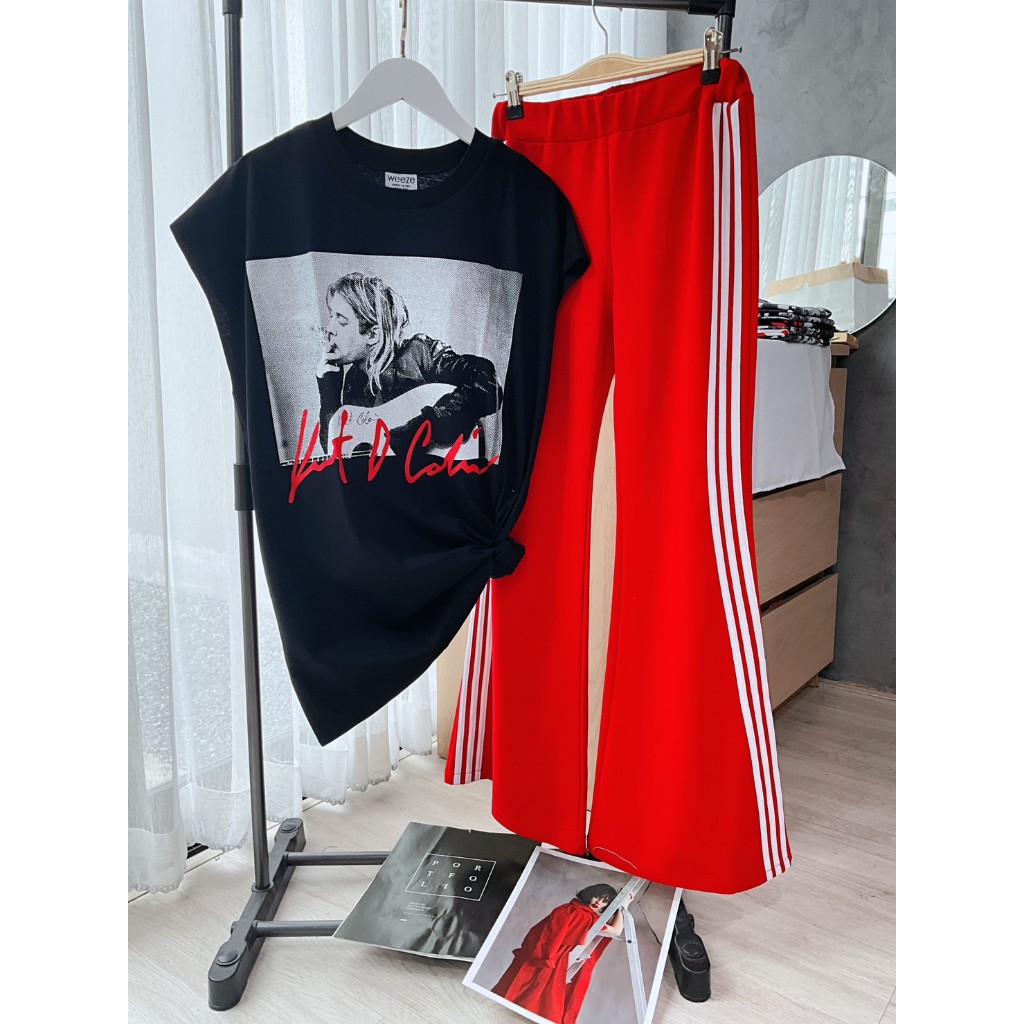 𝑵𝒆𝒘 เสื้อยืดแขนกุด Oversize  🌟พร้อมส่ง🌟 ♥️ มี 2 สี ขาวและดำ เสื้อที่ทุกคนต้องมีติดตู้ - รูปที่ 7