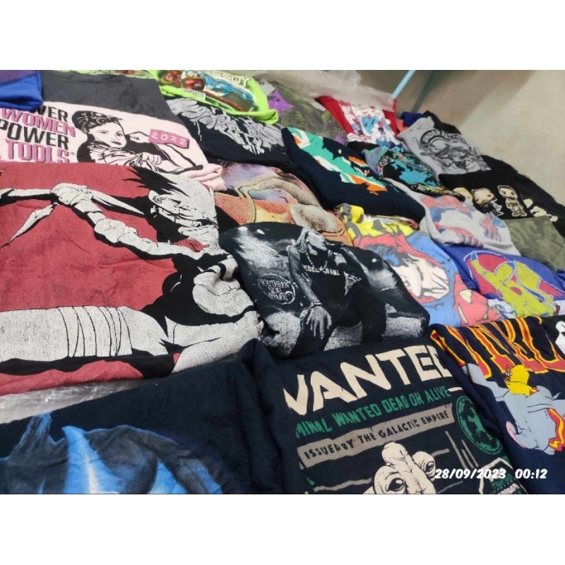 เสื้อวินเทจ คัดจากกระสอบ สภาพดี