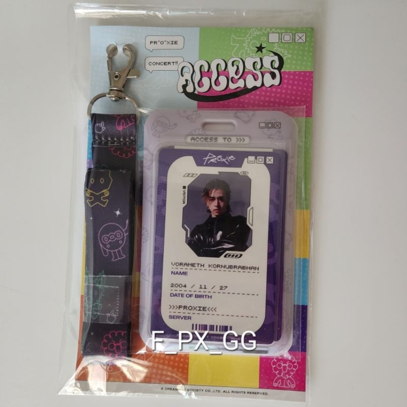 PROXIE (VICTOR)Card holder + Access card + Lanyard