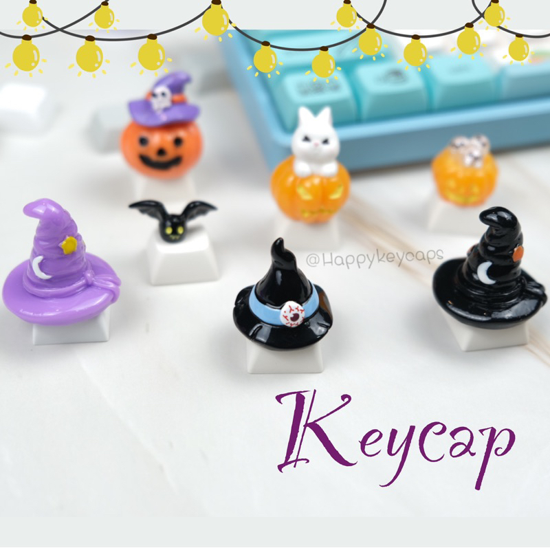 Keycap 3D Collection Halloween V.3 คีย์แคปฮาโลวีน น่ารักๆ Keycaps Mechanical handmade custom