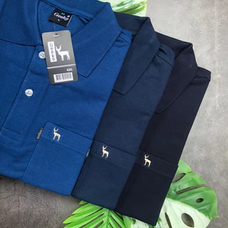 เสื้อโปโลตรากวาง โทนสีกลม geeko ใส่ทำงานได้เลย ผ้านิ่มใส่สบาย