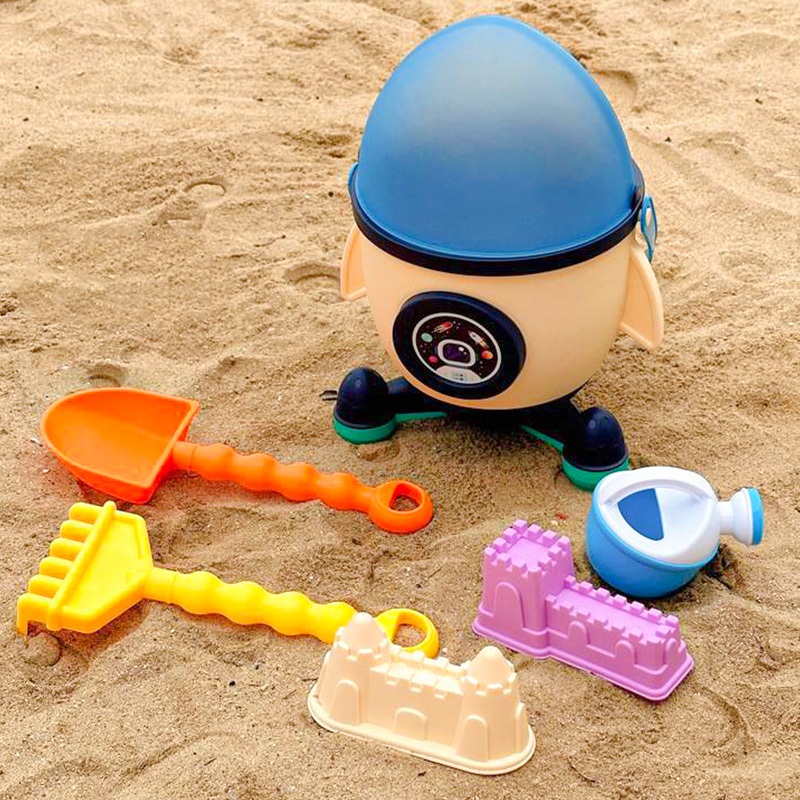 ของเล่นตักทราย ชุดรถบรรทุกทราย พร้อมอุปกรณ์ตักทราย ของเล่นชายหาด - รูปที่ 5