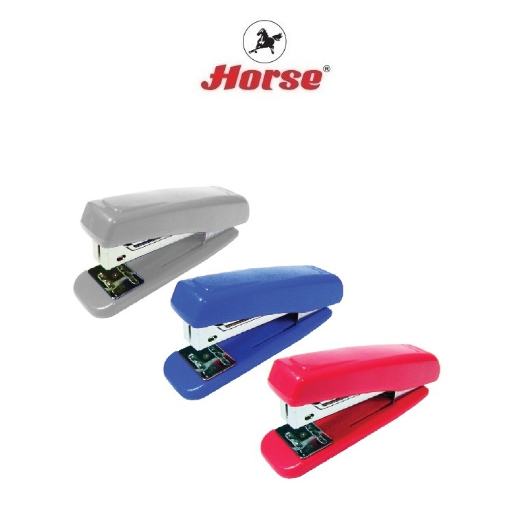 HORSEตราม้า เครื่องเย็บกระดาษ DUAL-45N คละสี จำนวน 1 เครื่อง