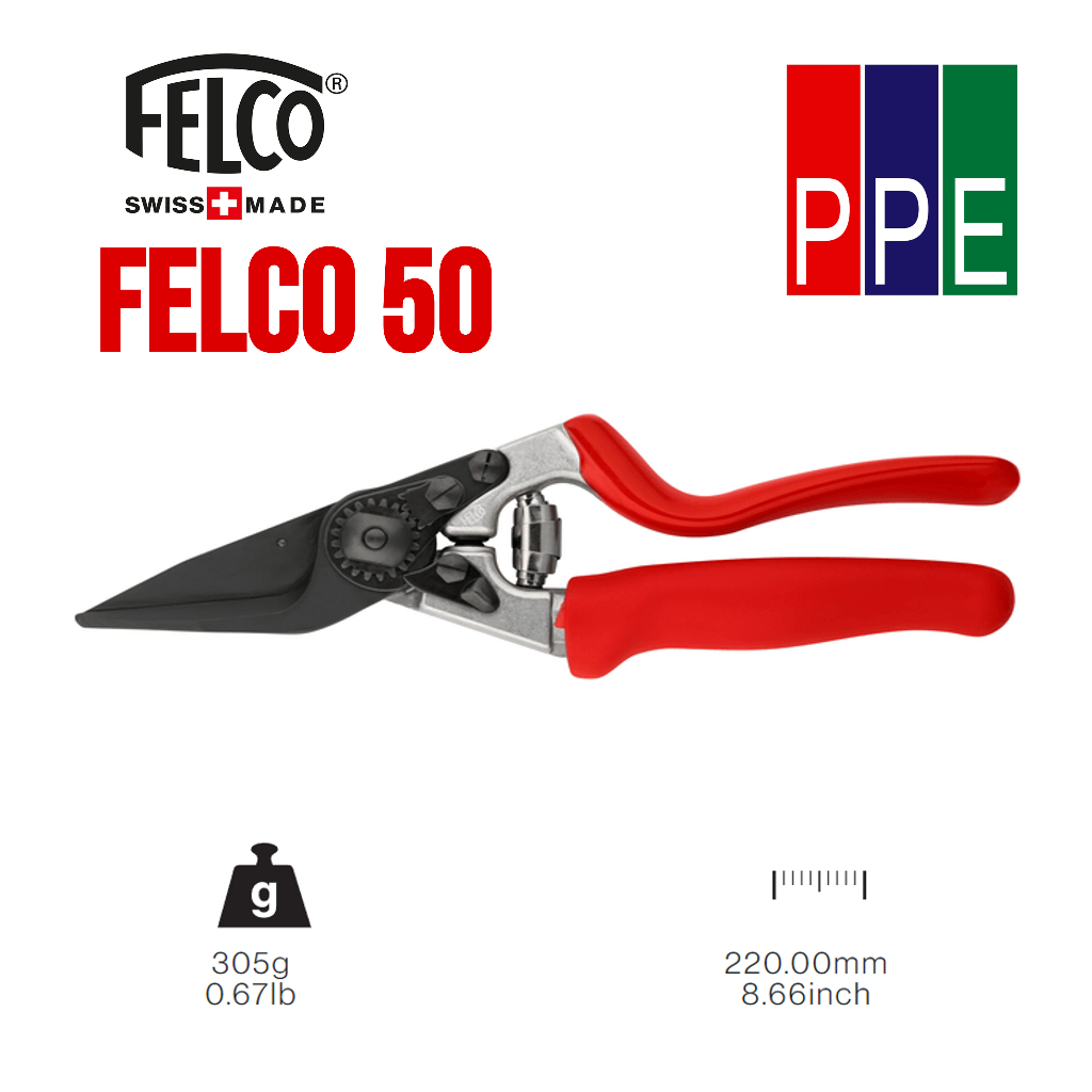 FELCO 50 [FELCO] กรรไกรตัดกีบ สำหรับตัดกีบแพะ-แกะ Hoof clippers
