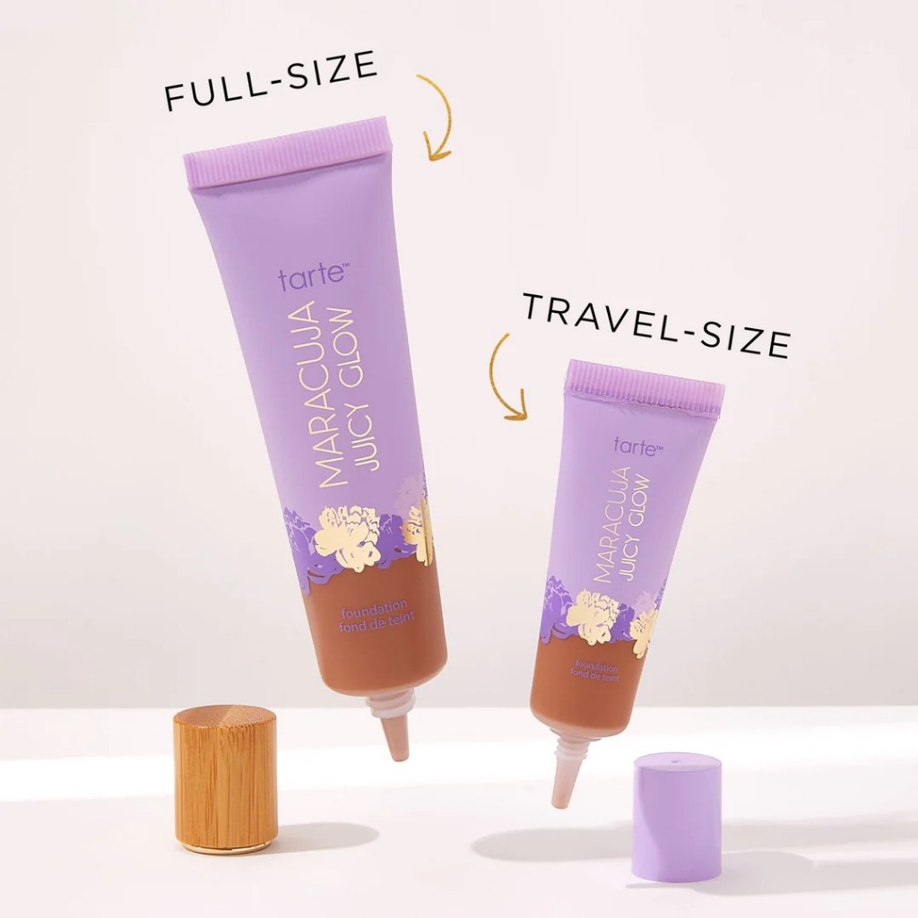 [ลด30% ใช้โค้ดไลฟ์/Shopee Video] พร้อมส่ง แท้ *เทสเตอร์* TARTE Maracuja Juicy Glow Skin Foundation 5ml