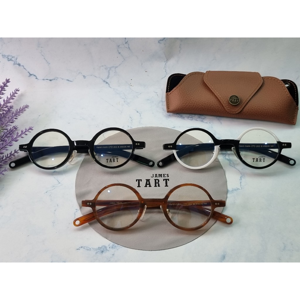 กรอบสายตา James Tart 202 🌟ของแท้🌟 ขนาด 43mm 🎁 ส่งฟรี 🎁