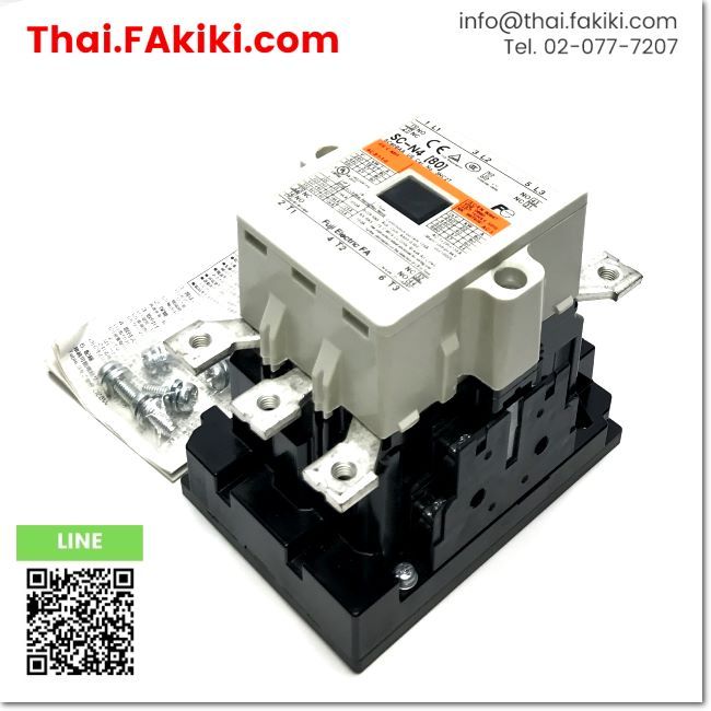 (C)Used, SC-N4 Electromagnetic Contactor,สเปค AC100-110V 2a 2b, MITSUBISHI (66-008-636)