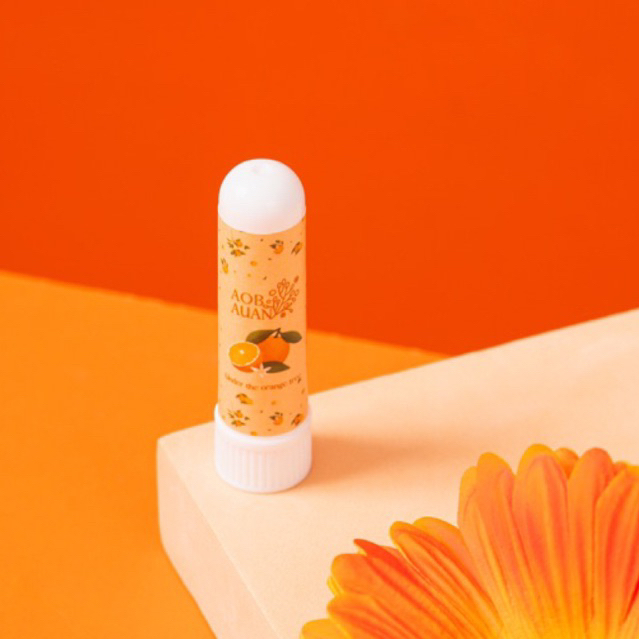AOBAUAN INHALER   : ยาดมอบอวล กลิ่น Under the orange tree