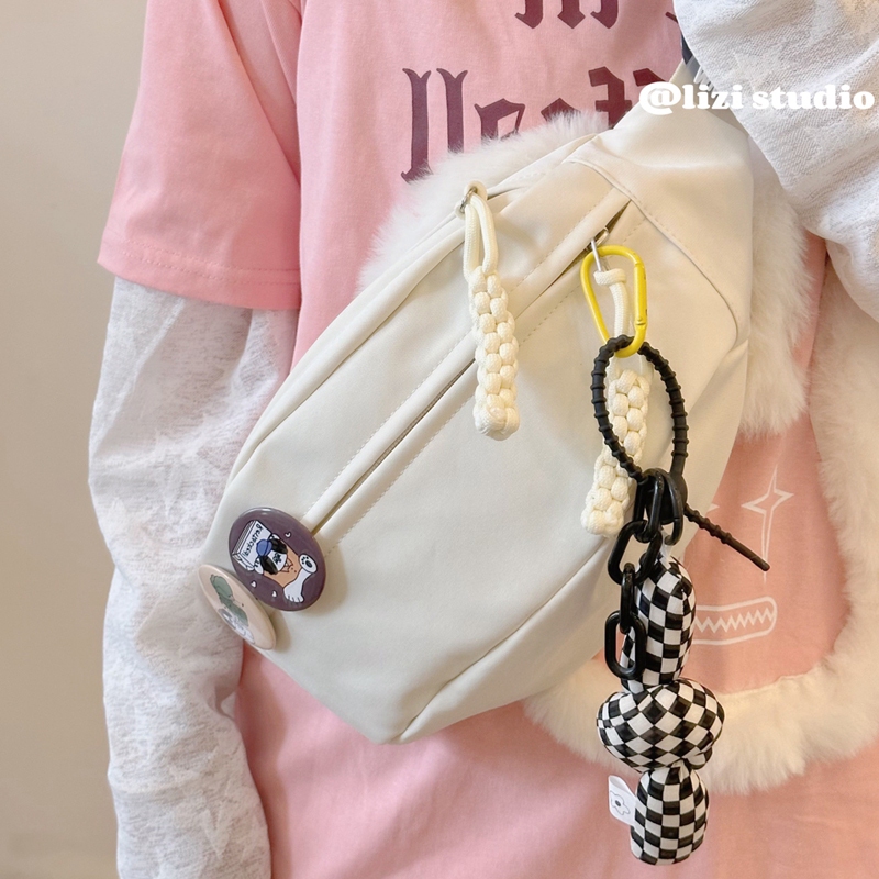 🔥พร้อมส่ง🔥กระเป๋าคาดอกแฟชั่นสไตล์เกาหลี คาดเอว สะพายข้าง