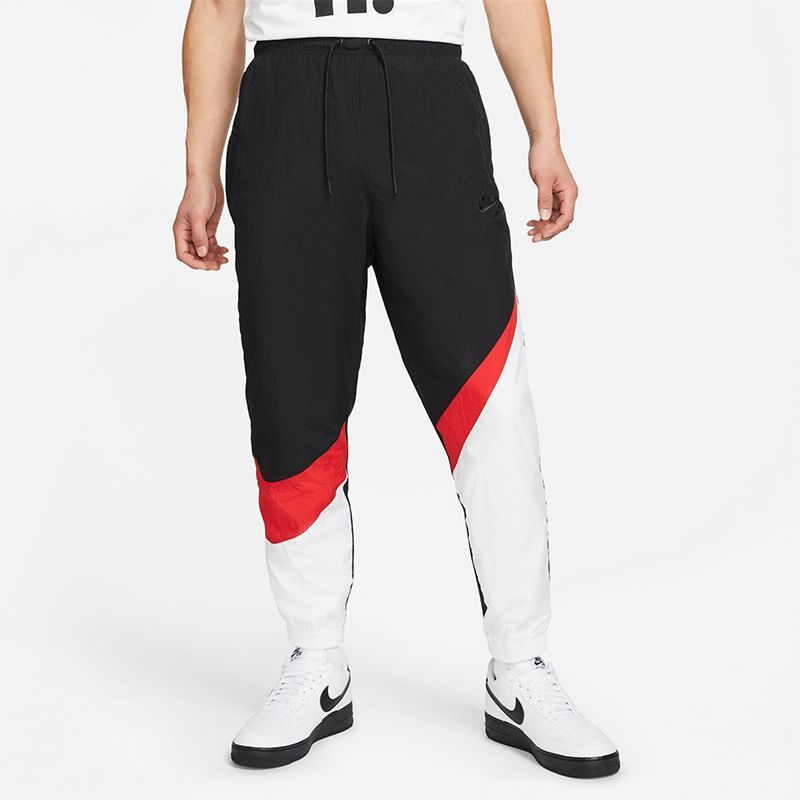 กางเกงขายาว ผ้าร่ม มีซับใน Nike NSW HBR PANT WVN STMT Men รหัส AR9895 011 ลิขสิทธิ์แท้ NIKE ป้ายไทย