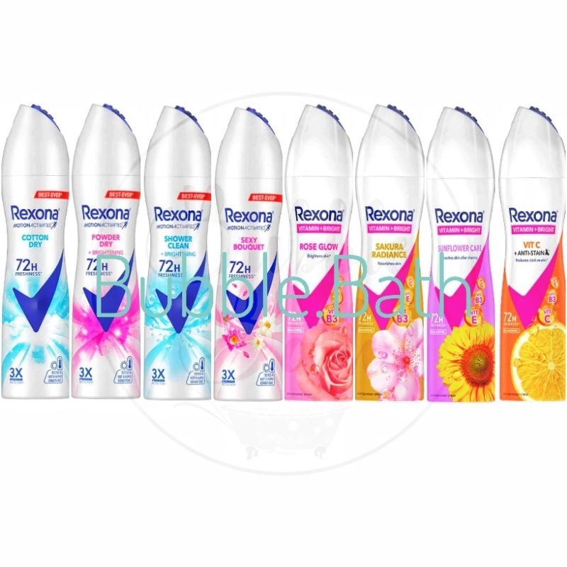Rexona เรโซนา สเปรย์ ขนาด 135ml. (1ขวด)