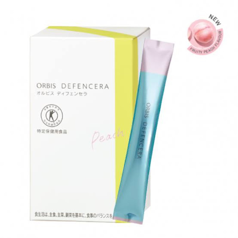 orbis ceramide (orbis defencera) รส พีช peach 30 ซอง
