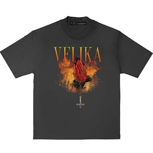 VELIKA SINNER'S PRAYER OVERSIZED TEE